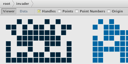 Screenshot of a Nodebox sub-network