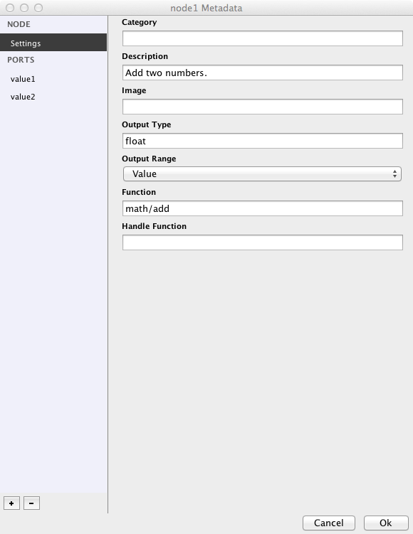 Node Metadata