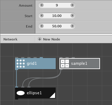 Ellipse network